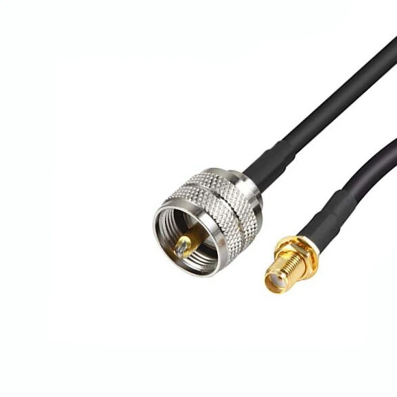 JX connector RF coaxial cable SMA female to UHF PL259 male PL259 handheld/mobile to base antenna 30cm-20M RG-58 Coax
JX connector RF coaxial cable SMA female to UHF PL259 male PL259 handheld/mobile to base antenna 30cm-20M RG-58 Coax