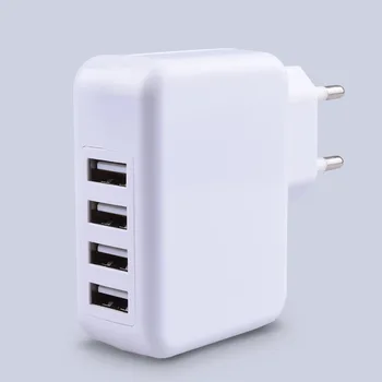 100PCS USB 4-Ports EU AC Charger Power Adapter 5V 4.1A Multi-function Travel Home Wall Charging Adaptor For iPhone iPad Samsung
100PCS USB 4-Ports EU AC Charger Power Adapter 5V 4.1A Multi-function Travel Home Wall Charging Adaptor For iPhone iPad Samsung