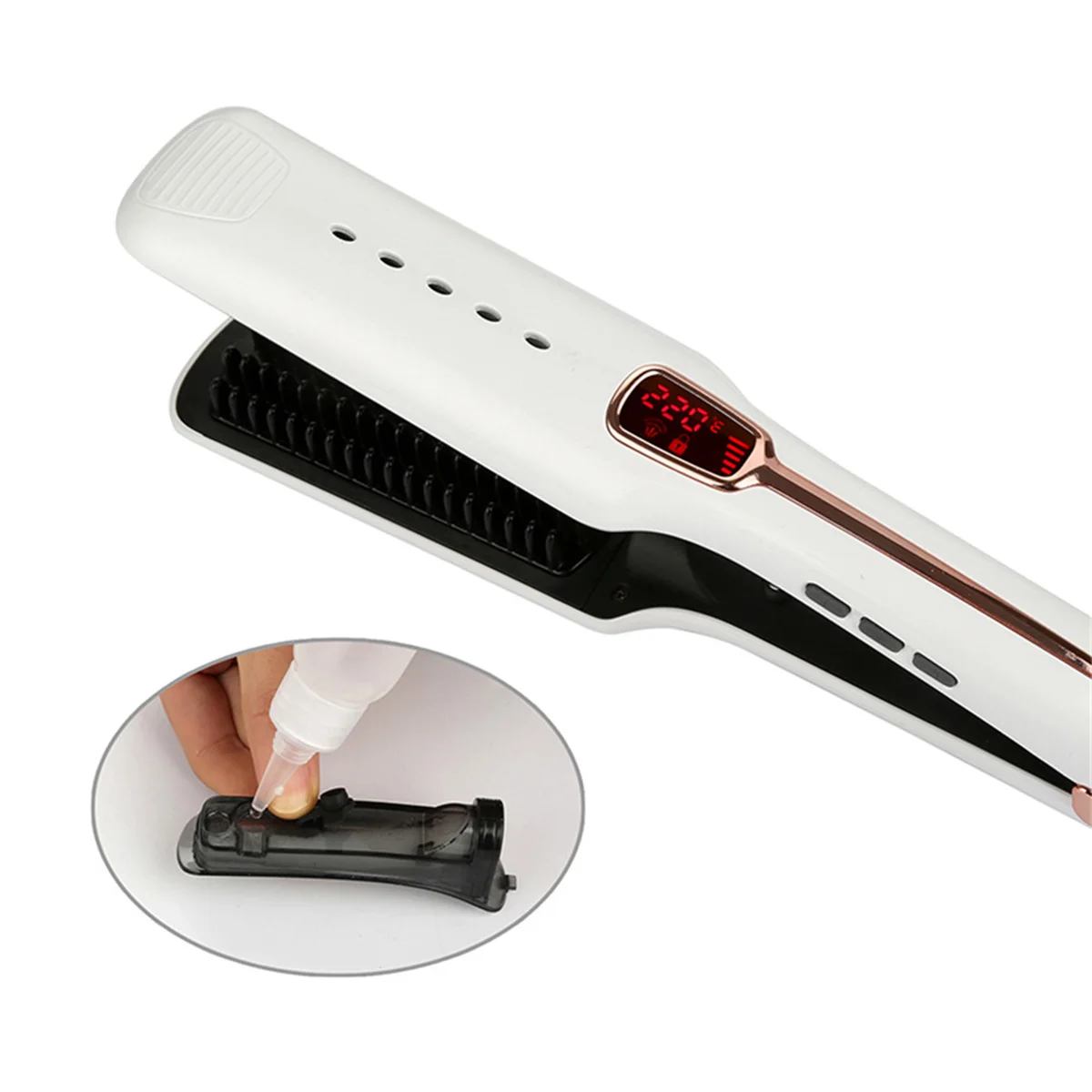 brand 3in1 steam infrared ionic hair comb multifunctional straightener brushes negative ion infrared spray steam hair accessory
brand 3in1 steam infrared ionic hair comb multifunctional straightener brushes negative ion infrared spray steam hair accessory