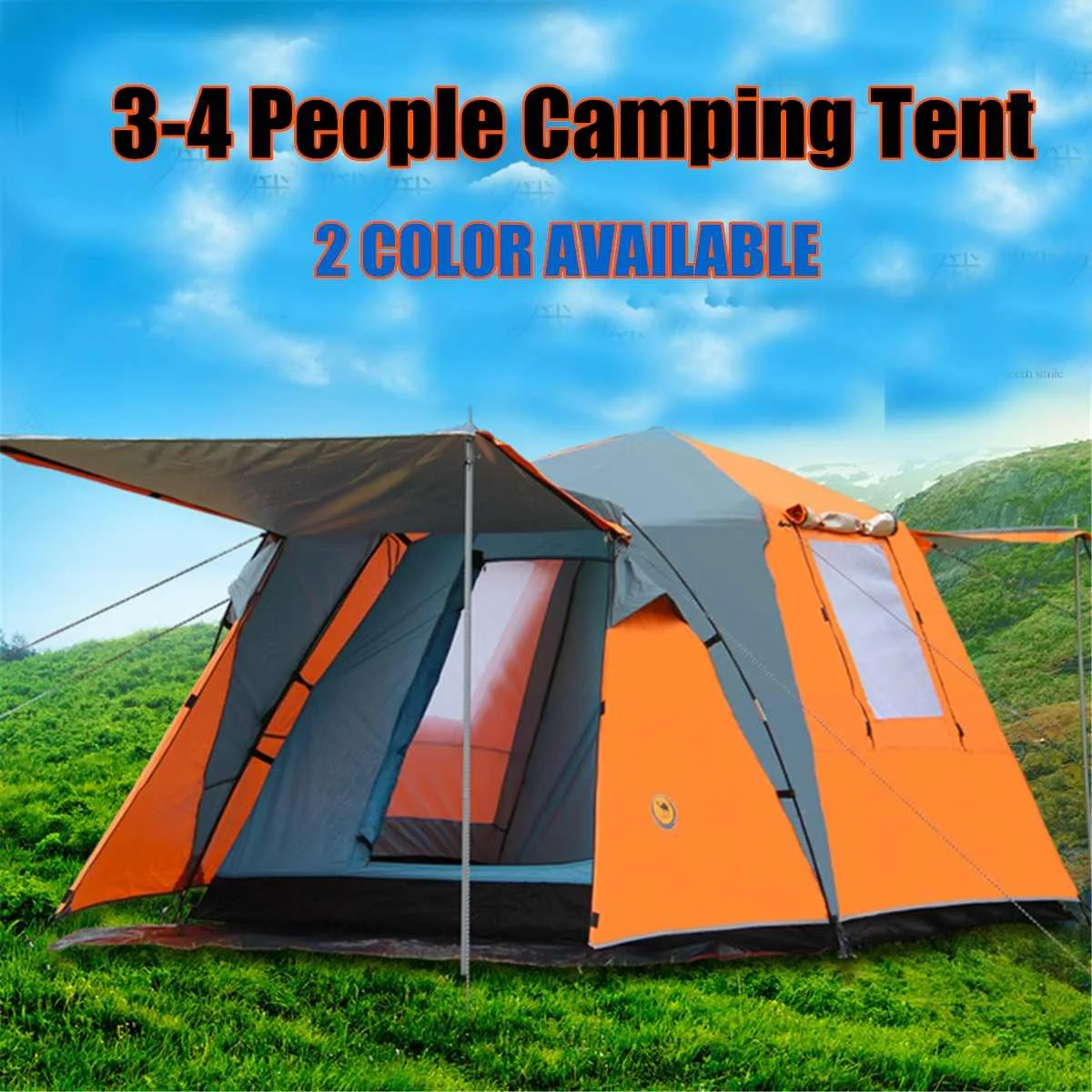 3-4 People Automatic Pop up Tent Portable Waterproof Camping Fishing Beach Canopy Shelter Cover Outdoor Travel Accessories Kit
3-4 People Automatic Pop up Tent Portable Waterproof Camping Fishing Beach Canopy Shelter Cover Outdoor Travel Accessories Kit