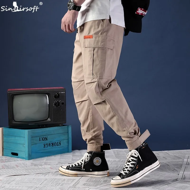 SINAIRSOFT New 2019 Casual Sweatpants Cargo Pants Big Pocket Loose Men's Casual Pants Harem Pants Men Street Jogging Pants
SINAIRSOFT New 2019 Casual Sweatpants Cargo Pants Big Pocket Loose Men's Casual Pants Harem Pants Men Street Jogging Pants