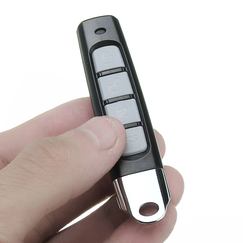 New Version 433MHz Mini Cloning Remote Control 4 Keys Electric Copy Controller Wireless Transmitter Switch For Car Door Lock
New Version 433MHz Mini Cloning Remote Control 4 Keys Electric Copy Controller Wireless Transmitter Switch For Car Door Lock