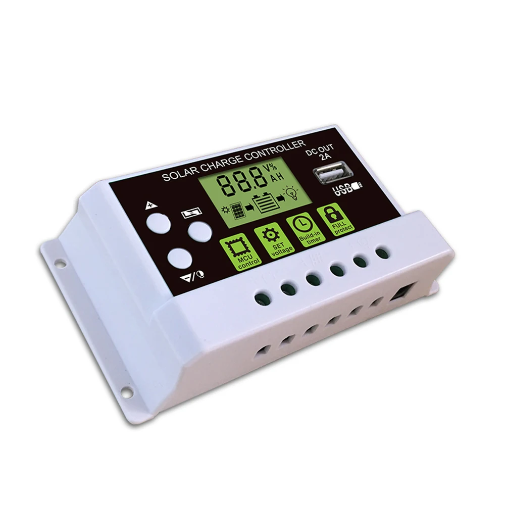 XINPUGUANG 20A Solar Charge Controller PWM With LCD Dual USB 5V Output Solar Cell Panel Regulator PV Home
XINPUGUANG 20A Solar Charge Controller PWM With LCD Dual USB 5V Output Solar Cell Panel Regulator PV Home