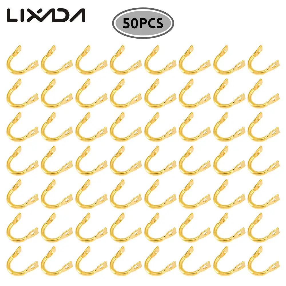 Lixada 50PCS/lot Fishing Easy-Spin Clevises Spinner Stainless Steel DIY Spinner Fishing Lures Accessories
Lixada 50PCS/lot Fishing Easy-Spin Clevises Spinner Stainless Steel DIY Spinner Fishing Lures Accessories