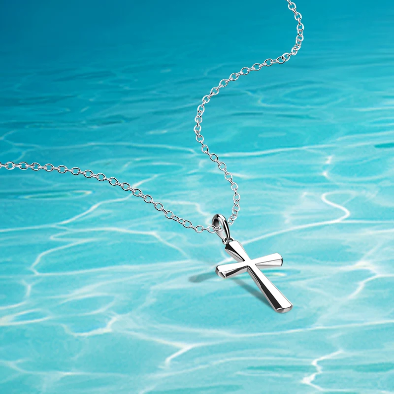 Newest 925 Sterling Silver Charm Cross Necklace 925 Jewelry Cross Necklace for Girl & Women Wholesale
Newest 925 Sterling Silver Charm Cross Necklace 925 Jewelry Cross Necklace for Girl & Women Wholesale
