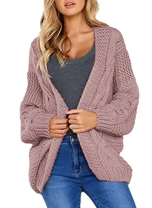 Knitted Sweater Women Cardigan Autumn Winter Fashion 2019 Vintage Tops Female Oversized Jumper Coat Pink Warm Sweaters Knitwear
Knitted Sweater Women Cardigan Autumn Winter Fashion 2019 Vintage Tops Female Oversized Jumper Coat Pink Warm Sweaters Knitwear