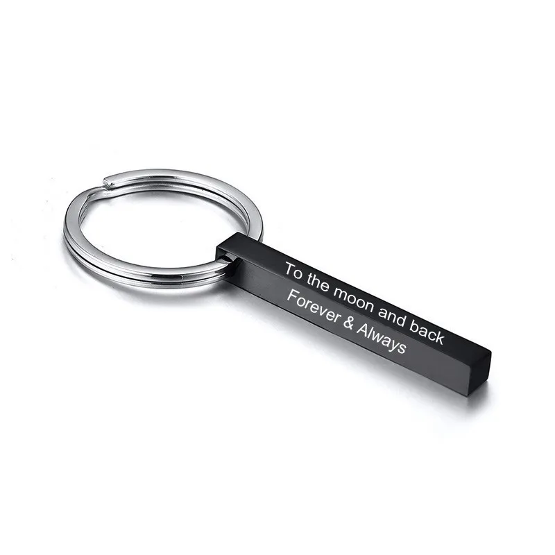Personalized Keychain Four Sided Bar Stainless Steel Engraved Names Birthdate Custom For Men Gift For Husband
Personalized Keychain Four Sided Bar Stainless Steel Engraved Names Birthdate Custom For Men Gift For Husband