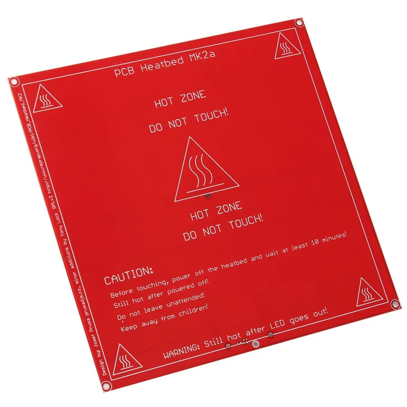 1PCS Red PCB Heated Heat bed heatbed MK2B Upgraded MK2A for Mendel for RepRap 3D Printer Support 12V 24V
1PCS Red PCB Heated Heat bed heatbed MK2B Upgraded MK2A for Mendel for RepRap 3D Printer Support 12V 24V