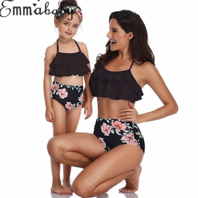 Holiday Mother Daughter Family Matching Ruffle High Waist Bikini Swimwear Ruffle Floral Print Swimsuit
Holiday Mother Daughter Family Matching Ruffle High Waist Bikini Swimwear Ruffle Floral Print Swimsuit