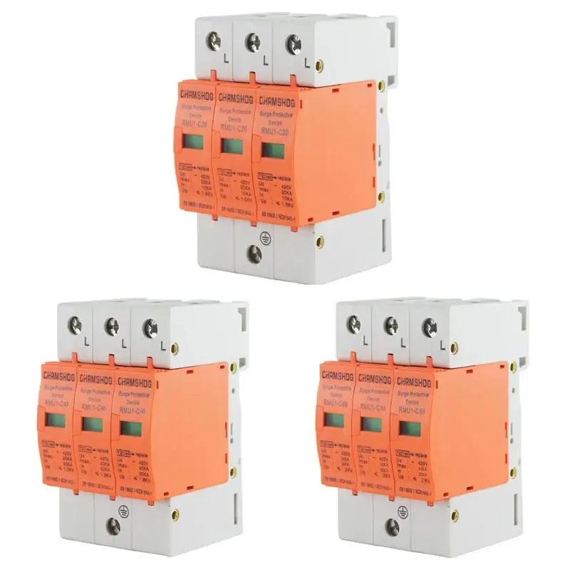 Home Surge Protector Protective Low-voltage Arrester Device Circuit Breaker 
Home Surge Protector Protective Low-voltage Arrester Device Circuit Breaker