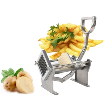 Potato Cutter French Fry Chips Cutting Machine Stainless Steel Vegetable Fruit Sweet Potato Cutter Slicer With 3 Style Blades
Potato Cutter French Fry Chips Cutting Machine Stainless Steel Vegetable Fruit Sweet Potato Cutter Slicer With 3 Style Blades