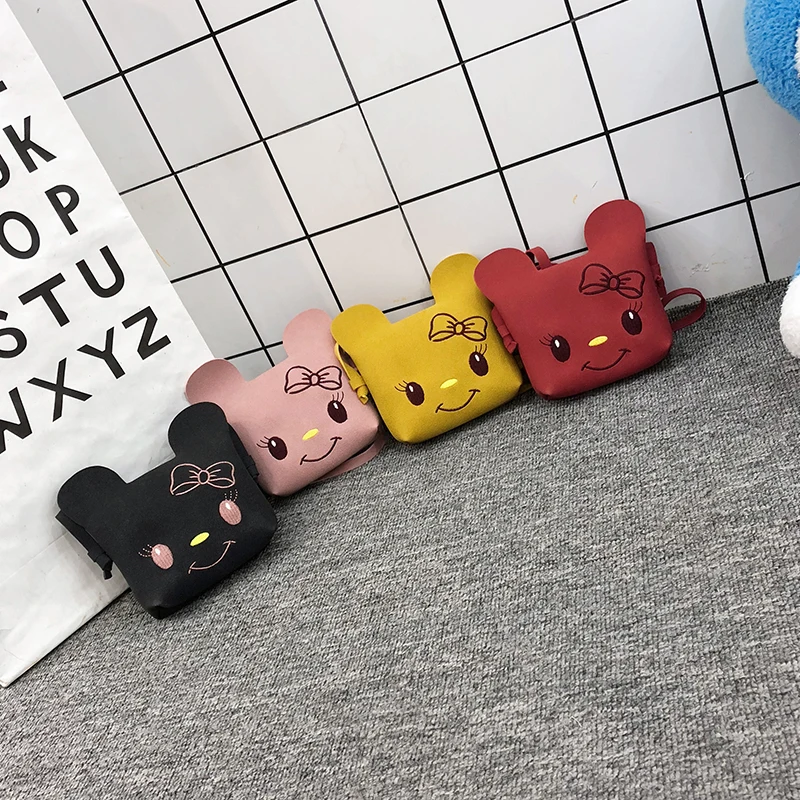 2019 Newly Toddler Kids Baby Girls Cute Mini Wallets Leather Cartoon Cat Print Lovely | Багаж и сумки