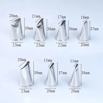 7Pcs Cream Icing Piping Cake Decorating Nozzle Fondant Decorating Tools Stainless Steel Rose Nozzles Pastry Accessories
7Pcs Cream Icing Piping Cake Decorating Nozzle Fondant Decorating Tools Stainless Steel Rose Nozzles Pastry Accessories