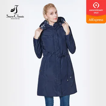 Snowclassic autumn coat women Double-sided wear Slim fit belt long section Wear a hat Windproof Thin cotton park jacket women
Snowclassic autumn coat women Double-sided wear Slim fit belt long section Wear a hat Windproof Thin cotton park jacket women