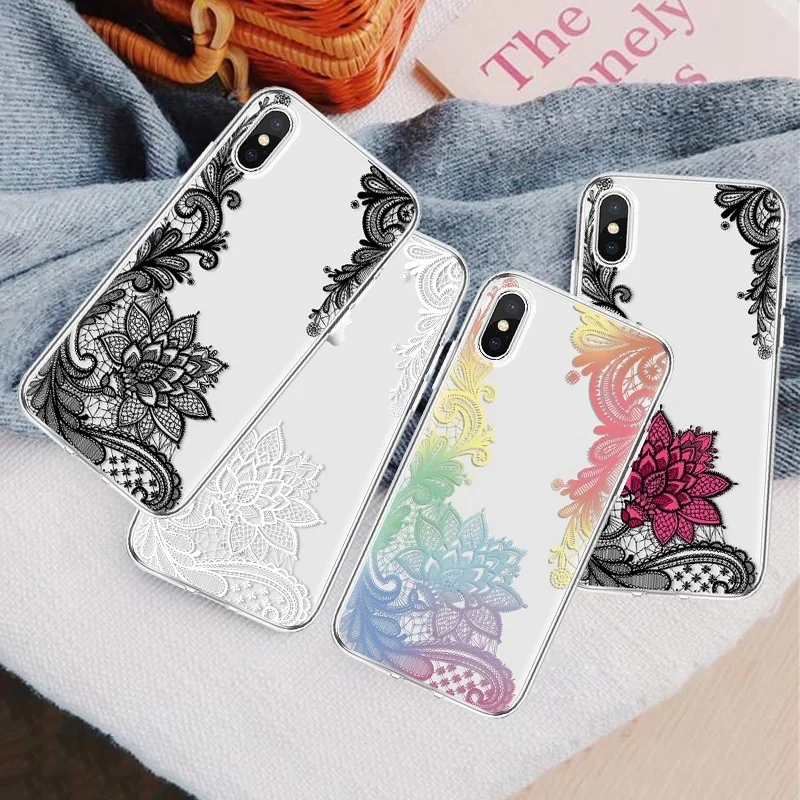 LOVECOM Luxury Colorful Lotus Lace Flowers Phone Case For Samsung S10e S10 Plus Full Body Transparent Soft TPU Phone Back Cover
LOVECOM Luxury Colorful Lotus Lace Flowers Phone Case For Samsung S10e S10 Plus Full Body Transparent Soft TPU Phone Back Cover