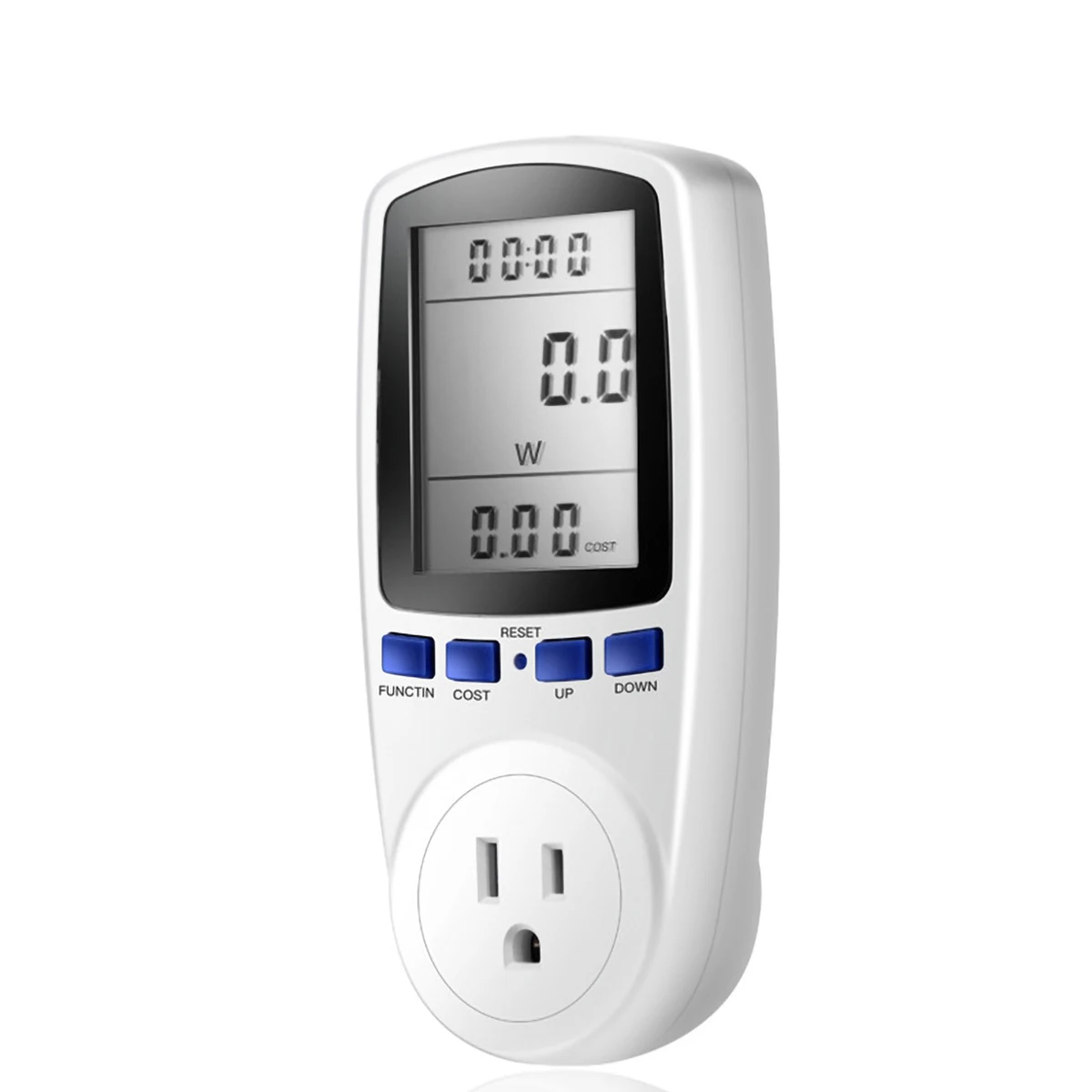 Energy Meter Digital Wattmeter Monitor Socket Analyzer 120V/220V 50Hz Intelligent Billing Power Electrical Measuring Instrument
Energy Meter Digital Wattmeter Monitor Socket Analyzer 120V/220V 50Hz Intelligent Billing Power Electrical Measuring Instrument