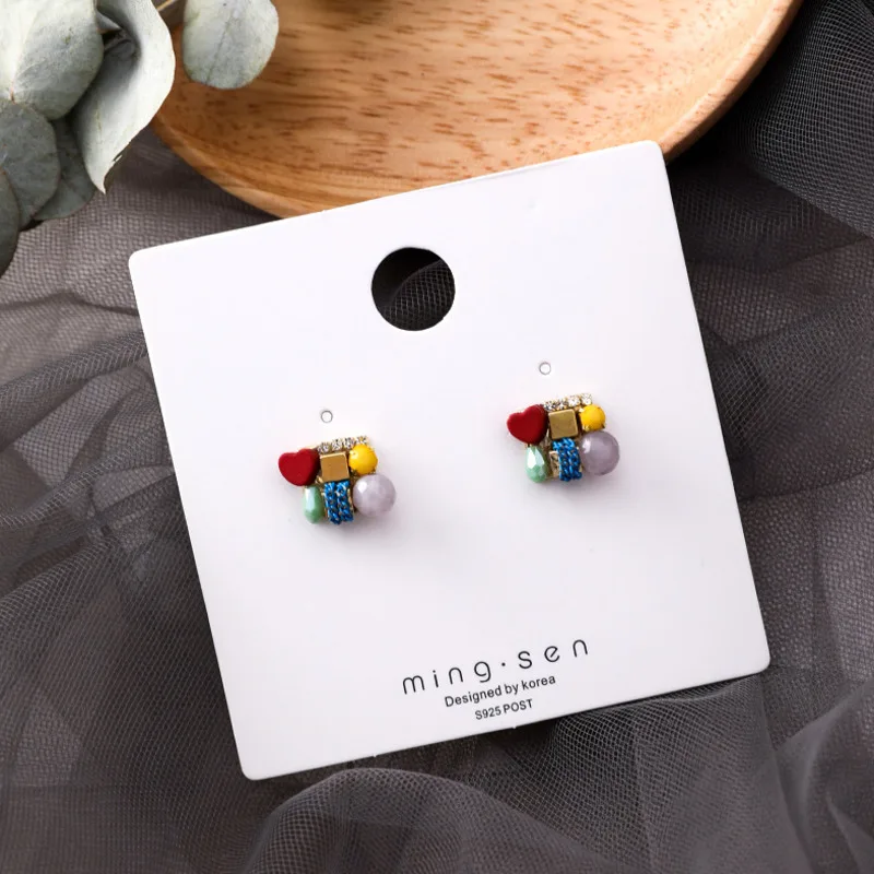 Bohemia Earrings For Women Accessories Ethnic Irregular Jewelry Resin Handmade Beaded Earrings
Bohemia Earrings For Women Accessories Ethnic Irregular Jewelry Resin Handmade Beaded Earrings