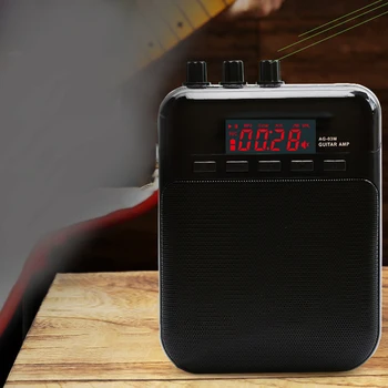 Multifunction Electric Guitar Bass Portable Amp AG-03M 5W Durable Recorder USB Rechargeable Speaker Support TF Card
Multifunction Electric Guitar Bass Portable Amp AG-03M 5W Durable Recorder USB Rechargeable Speaker Support TF Card