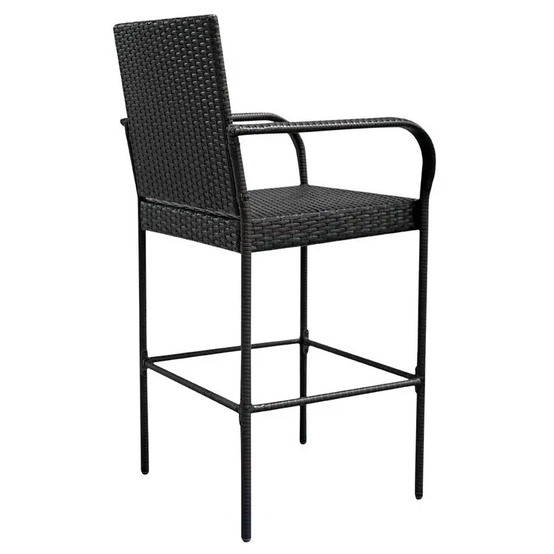 2pcs Bar Chairs Brown Gradient PE Rattan Iron Stable, Sturdy And Durable Concise Design
2pcs Bar Chairs Brown Gradient PE Rattan Iron Stable, Sturdy And Durable Concise Design