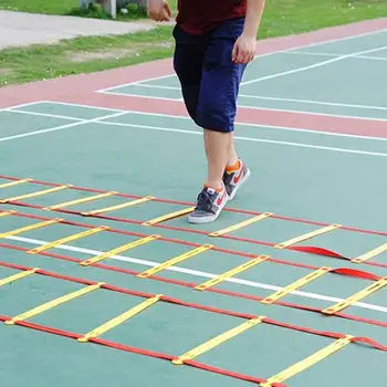 3m-6m Football Training Ladder Durable Nylon Straps Agility Ladder for Soccer Speed Training Gym Fitness Equipment
3m-6m Football Training Ladder Durable Nylon Straps Agility Ladder for Soccer Speed Training Gym Fitness Equipment