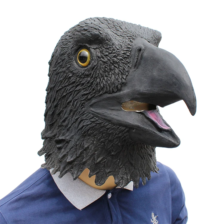 Novelty New Cosplay Masquerade Birthday Party Fancy Latex Black Eagle Masks Halloween Props Punk Headgear Cool Animal Hawk Gifts
Novelty New Cosplay Masquerade Birthday Party Fancy Latex Black Eagle Masks Halloween Props Punk Headgear Cool Animal Hawk Gifts