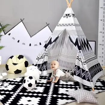 Children's Tent Portable Folding Indoor Baby Climbing Game House India Triangle Tent Children's Gift
Children's Tent Portable Folding Indoor Baby Climbing Game House India Triangle Tent Children's Gift