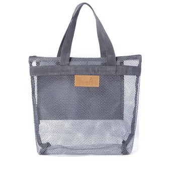 Portable Mesh Large Cosmetic Makeup Bag Women's Travel Toiletry Bags Organizer Casual Wash Beauty Case Tote Makeup Pouch Neceser
Portable Mesh Large Cosmetic Makeup Bag Women's Travel Toiletry Bags Organizer Casual Wash Beauty Case Tote Makeup Pouch Neceser