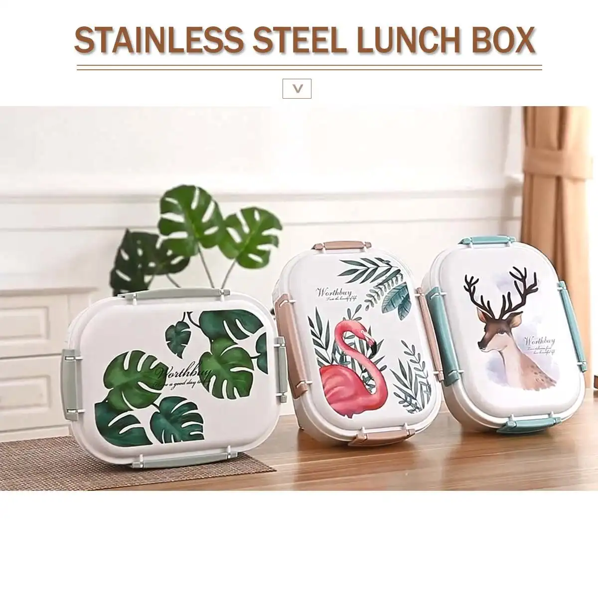 Japanese Green Left Cute Deer Pattern Box 304 Stainless Steel Lunch Box For Kids School Food Warm Keeping Container Bento Box
Japanese Green Left Cute Deer Pattern Box 304 Stainless Steel Lunch Box For Kids School Food Warm Keeping Container Bento Box