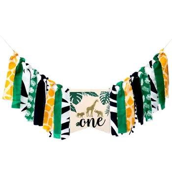 1 Pc Dining Chair Pull Flag Decorative Creative Jungle Animal Themed Garland Bunting Venue Layout for Wedding Birthday
1 Pc Dining Chair Pull Flag Decorative Creative Jungle Animal Themed Garland Bunting Venue Layout for Wedding Birthday