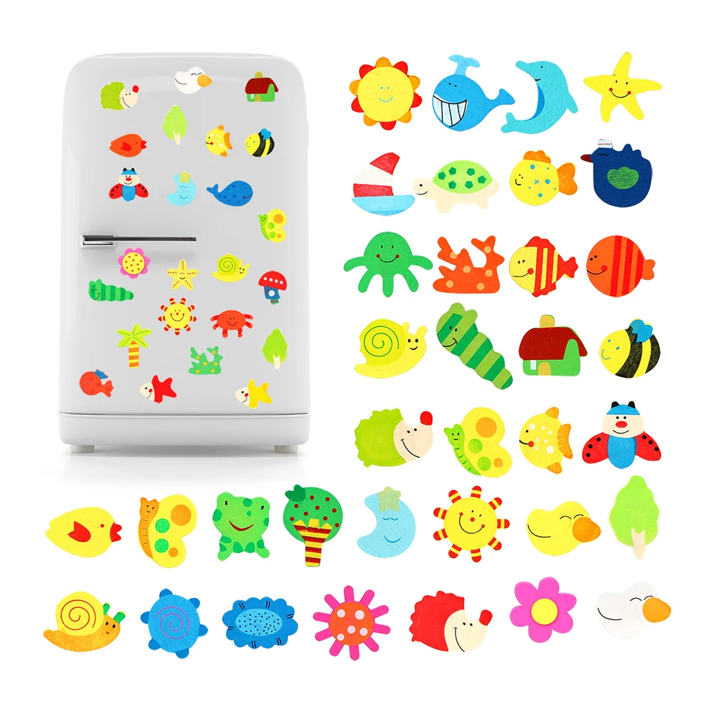 12pcs/lot Cartoon Animal Fridge Magnet Home Decoration Cute Message Board Sticker for Baby Kids Gift Wooden Refrigerator Magnets
12pcs/lot Cartoon Animal Fridge Magnet Home Decoration Cute Message Board Sticker for Baby Kids Gift Wooden Refrigerator Magnets