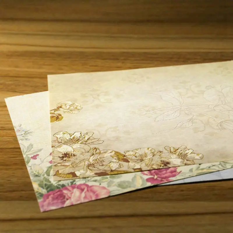 40 Sheet Vintage Letter Paper Writing Stationery Sets with 20pcs Envelopes Note paper Letter Pad Letterform Random Color
40 Sheet Vintage Letter Paper Writing Stationery Sets with 20pcs Envelopes Note paper Letter Pad Letterform Random Color