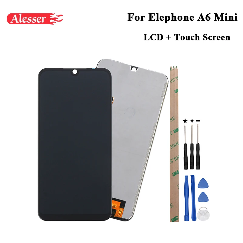Alesser For Elephone A6 Mini LCD Display and Touch Screen Assembly Repair Parts With Tools + Adhesive For Elephone A6 Mini Phone
Alesser For Elephone A6 Mini LCD Display and Touch Screen Assembly Repair Parts With Tools + Adhesive For Elephone A6 Mini Phone
