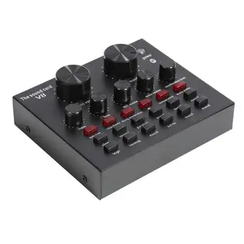 V8 Audio Bluetooth USB Headset Mic K Song Stereo Live Broadcast Sound Card
V8 Audio Bluetooth USB Headset Mic K Song Stereo Live Broadcast Sound Card