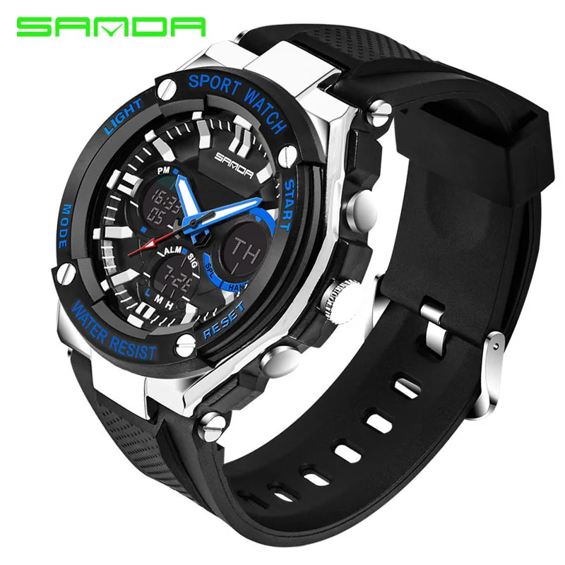 Men Sport Watch Waterproof Top Brand Luxury Military Watch LED Digital Quartz Wristwatch Relogio Masculino Reloj Hombre 2019 733
Men Sport Watch Waterproof Top Brand Luxury Military Watch LED Digital Quartz Wristwatch Relogio Masculino Reloj Hombre 2019 733