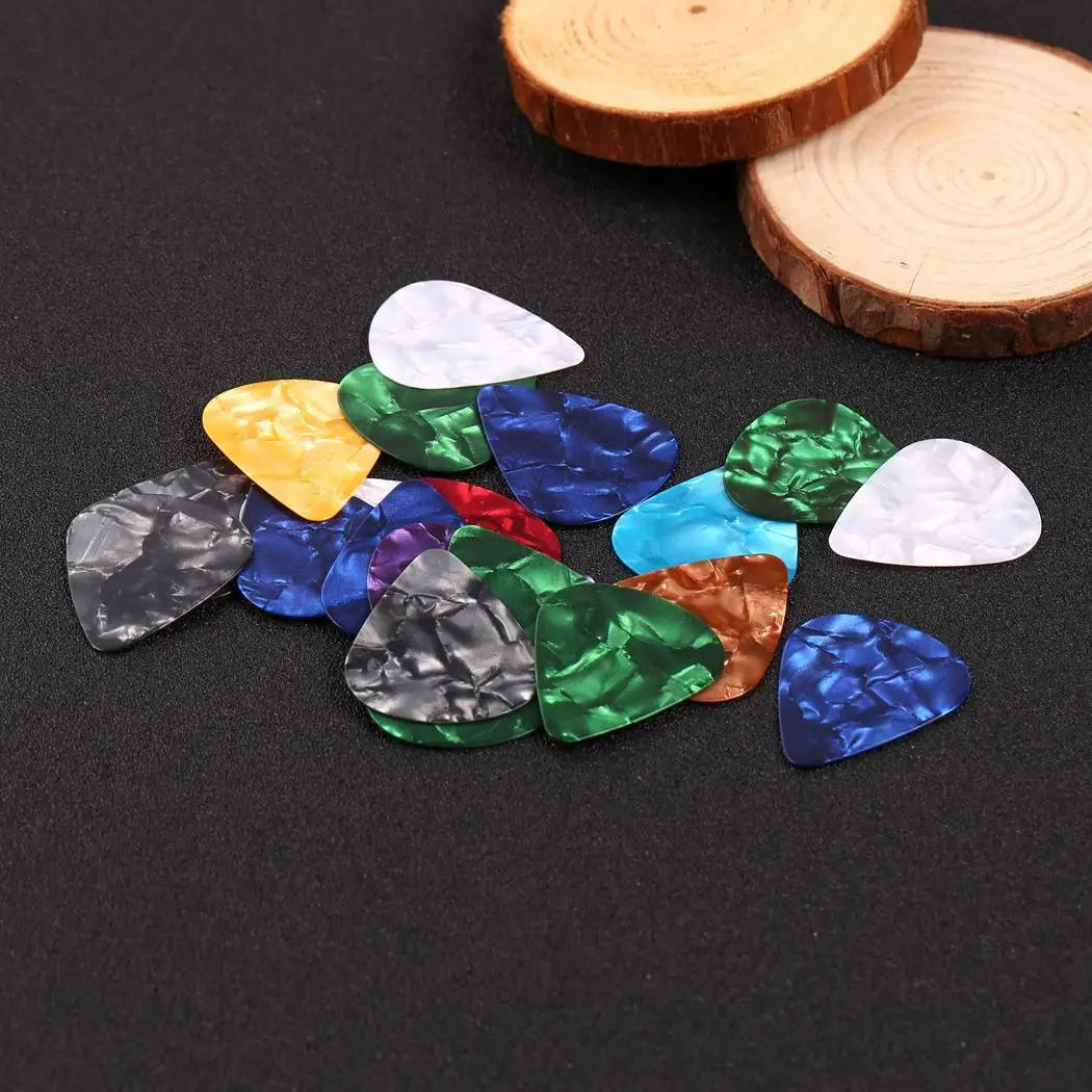 Glossy Multicolor Marble Pattern Waterdrop Shape ABS Guitar Pick Musical Instruments
Glossy Multicolor Marble Pattern Waterdrop Shape ABS Guitar Pick Musical Instruments