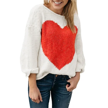 Harajuku Love Patchwork Sweaters Fashion New Sweater Women Casual Ladies Pullovers Sueter Mujer Autumn Winter Clothes Slash Neck
Harajuku Love Patchwork Sweaters Fashion New Sweater Women Casual Ladies Pullovers Sueter Mujer Autumn Winter Clothes Slash Neck