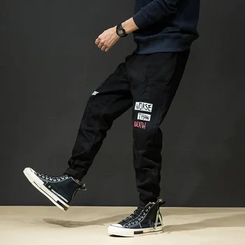 Original Tide Brand Jeans Male Autumn Trousers Japanese Easy Elastic Force Leisure Time Male Pants Man Haren Pants Black
Original Tide Brand Jeans Male Autumn Trousers Japanese Easy Elastic Force Leisure Time Male Pants Man Haren Pants Black