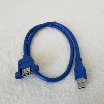 USB 3.0 Type A Female to Male Panel Mount with Srews Data Extension Power Cable Blue 60cm Computer Cable
USB 3.0 Type A Female to Male Panel Mount with Srews Data Extension Power Cable Blue 60cm Computer Cable