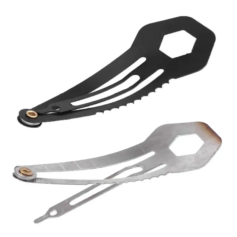 Multifunction Stainless Steel Hairpin Hair Clip Outdoor Ruler Cutter Keychain Pocket Tool Survive Screwdriver Outdoor Tools
Multifunction Stainless Steel Hairpin Hair Clip Outdoor Ruler Cutter Keychain Pocket Tool Survive Screwdriver Outdoor Tools
