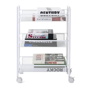 3-Tier Storage Rack Mesh Wire Rolling Cart Kitchen Bedroom Bathroom Living Storage Rack Organizer
3-Tier Storage Rack Mesh Wire Rolling Cart Kitchen Bedroom Bathroom Living Storage Rack Organizer