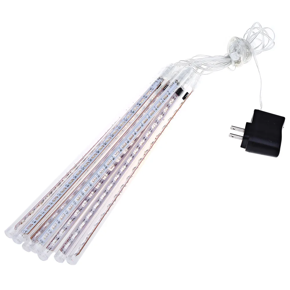8 Pieces 30CM LED Meteor Shower String Light Waterproof Rain Tube Hanging Light For Decoration
8 Pieces 30CM LED Meteor Shower String Light Waterproof Rain Tube Hanging Light For Decoration