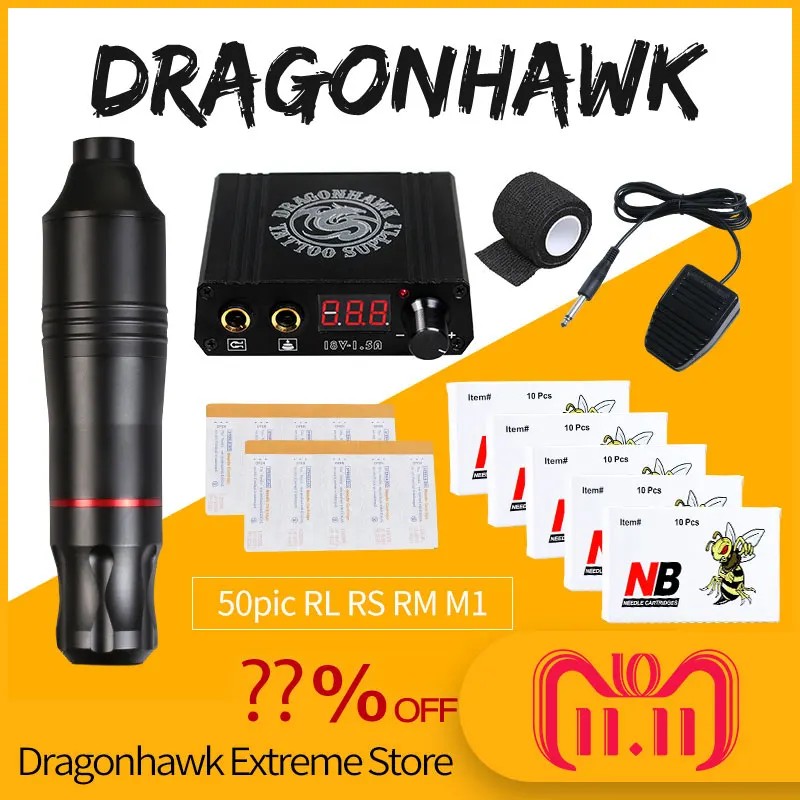 Tattoo Pen Kit For Permanent Makeup Eyebrow Lip Tattoo Machine Power Box Cartridge Needles Import Motor Pen Gun
Tattoo Pen Kit For Permanent Makeup Eyebrow Lip Tattoo Machine Power Box Cartridge Needles Import Motor Pen Gun