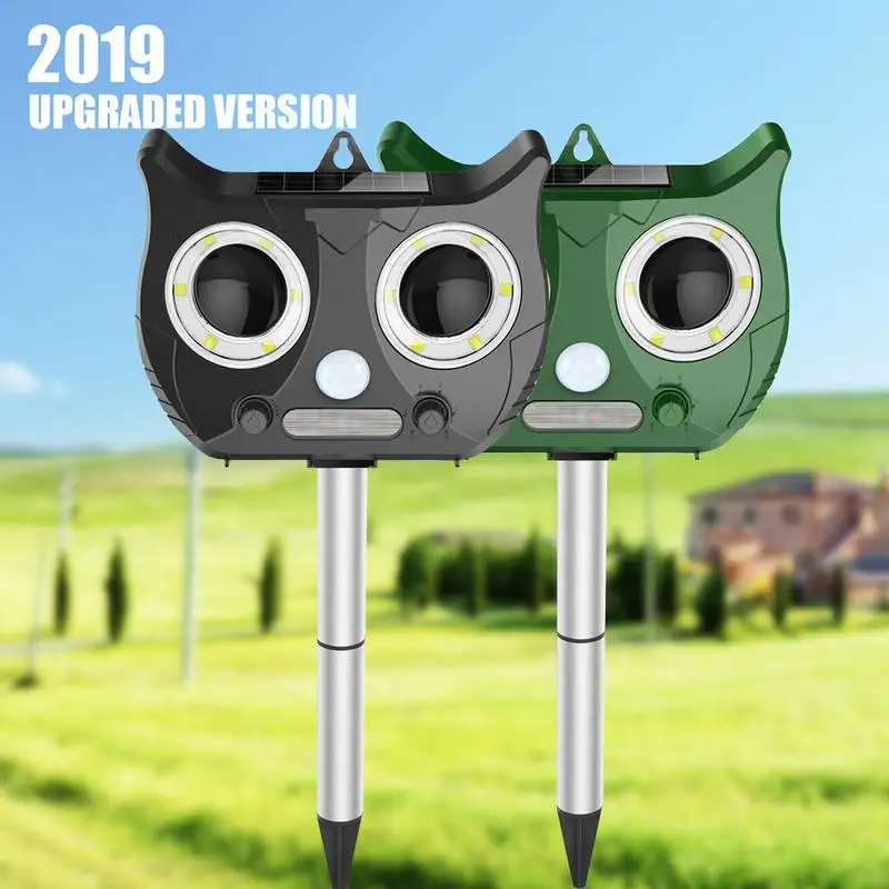 Portable Solar Battery Powered Ultrasonic Outdoor Pest And Animal Repeller Easy To Install Get All Animal Invaders Friendly
Portable Solar Battery Powered Ultrasonic Outdoor Pest And Animal Repeller Easy To Install Get All Animal Invaders Friendly