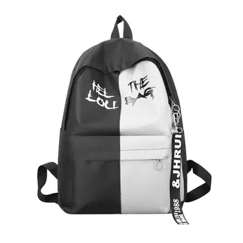 Fashion Nylon Unisex Backpack Large Capacity Rucksack Travel Backpacks Teenagers Splicing Color School Bags Mochila Feminina
Fashion Nylon Unisex Backpack Large Capacity Rucksack Travel Backpacks Teenagers Splicing Color School Bags Mochila Feminina