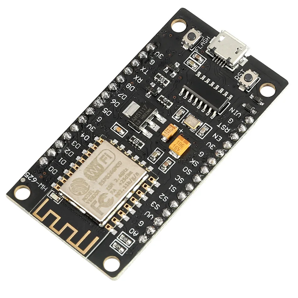 Wireless module NodeMcu v3 Lua WIFI Internet of Things development board ESP8266 with pcb Antenna and usb port ESP-12F CH340
Wireless module NodeMcu v3 Lua WIFI Internet of Things development board ESP8266 with pcb Antenna and usb port ESP-12F CH340