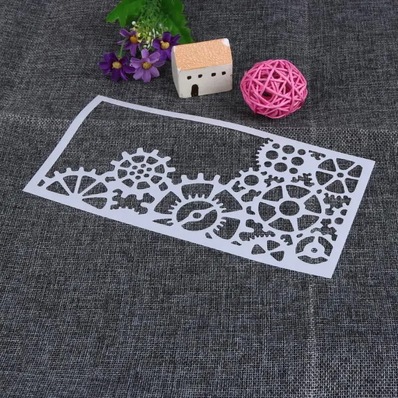 Cake Stencil Side Decorating Fondant Lace Gear Pattern Cake Baking Mold Template Tool Cupcake Template Mold Spiral Decoration
Cake Stencil Side Decorating Fondant Lace Gear Pattern Cake Baking Mold Template Tool Cupcake Template Mold Spiral Decoration
