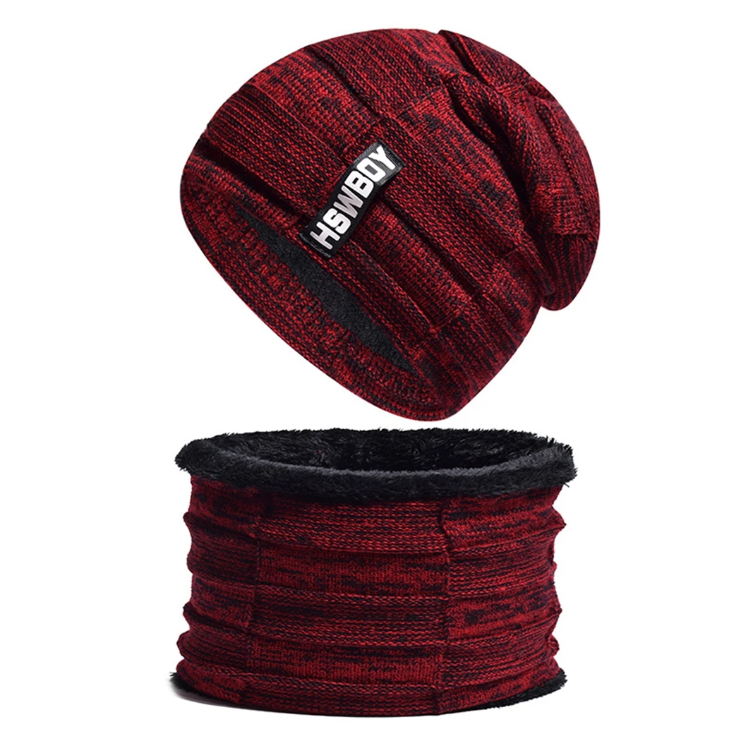 Mens Velvet Warm Winter Hats Scarf 2018 Fashion Wool Knitted Cap Neck Warm Beanies Solid Hip Hop Hat Male Ring Scarves Bonnet
Mens Velvet Warm Winter Hats Scarf 2018 Fashion Wool Knitted Cap Neck Warm Beanies Solid Hip Hop Hat Male Ring Scarves Bonnet