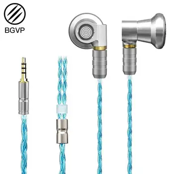 BGVP DX3s CNC Audiophile Earphones Dynamic driver the Cable is upgraded to 5N 160wire pure silver plated version.escription
BGVP DX3s CNC Audiophile Earphones Dynamic driver the Cable is upgraded to 5N 160wire pure silver plated version.escription