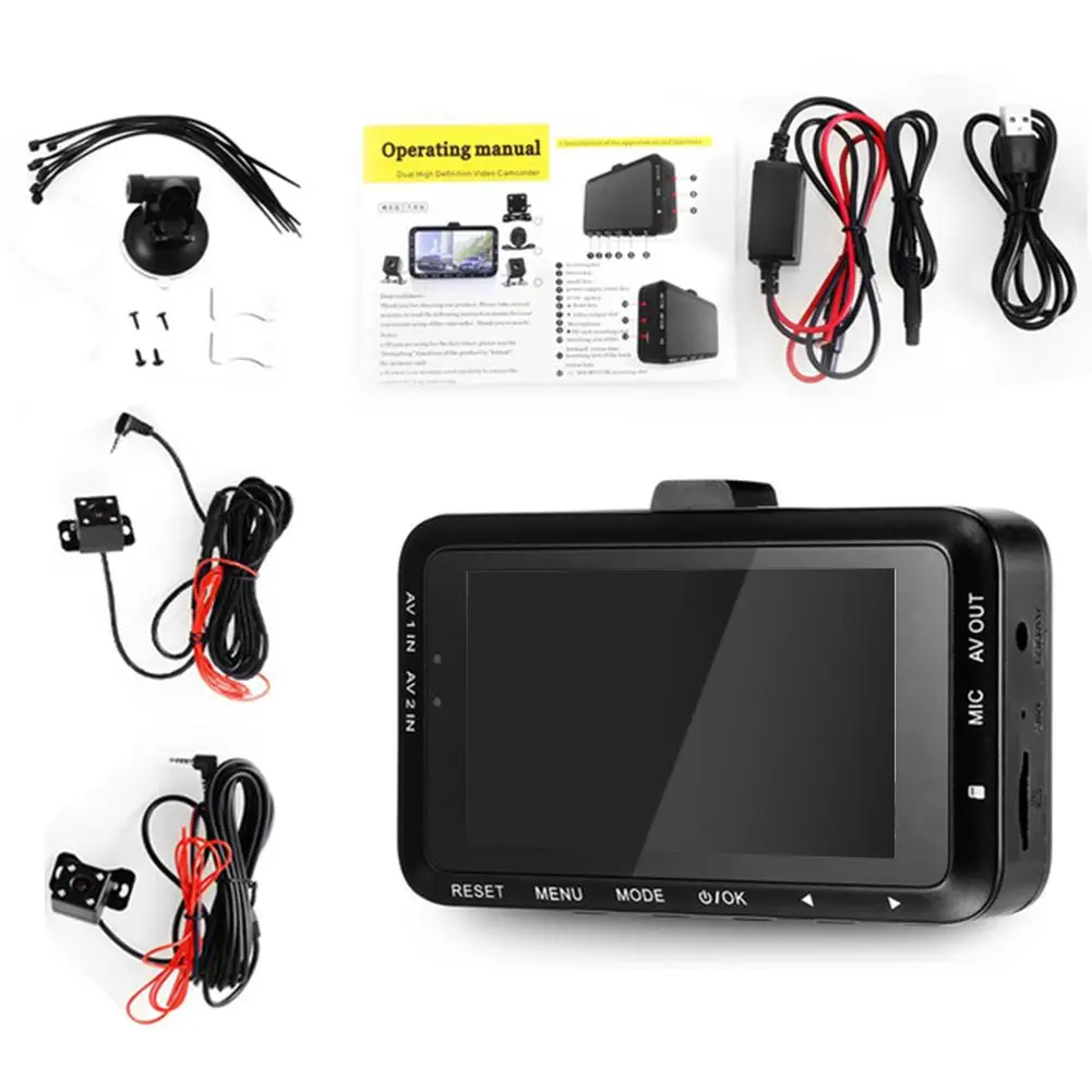Motorcycle Recorder Dash Cam Locomotive Camcorder Dual Lens Dash Cam Motorcycle Camera Hd Head Camera Motorcycle Dvr Hot Sale
Motorcycle Recorder Dash Cam Locomotive Camcorder Dual Lens Dash Cam Motorcycle Camera Hd Head Camera Motorcycle Dvr Hot Sale