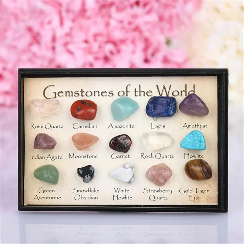 AUGKUN Crystal Gemstone Polished Healing Natural Crystal Gemstone Mini Stone Gift Stone Natural Stone Set for Collection Decor
AUGKUN Crystal Gemstone Polished Healing Natural Crystal Gemstone Mini Stone Gift Stone Natural Stone Set for Collection Decor